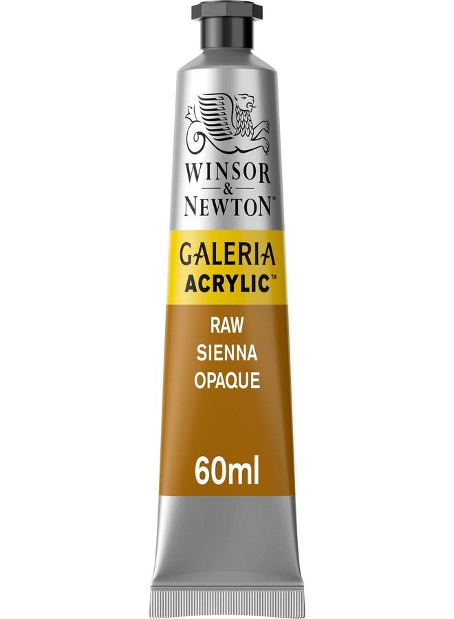 Winsor & Newton Galeria Acrylic Colour - Tube of 60 ML - Raw Sienna Opaque (553) - Highly Pigmented Lightfast Artists' Acrylic Paints for Canvas, Wood, Fabric & Paper - More Colours Available